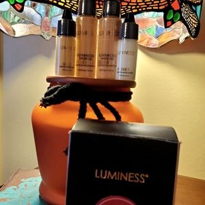 Luminess Air Medium Silk 4-In-1 foundations, Glow, and Primer.